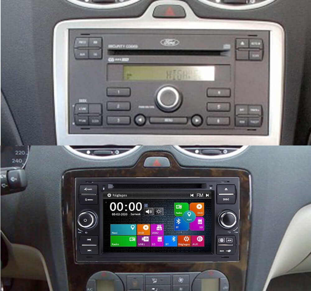 Autoradio GPS Ford Fusion 2002 2012 ᐅ AUTO NAV