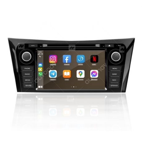 Autoradio GPS Android 12.0 Nissan Qashqai (2007-2017)