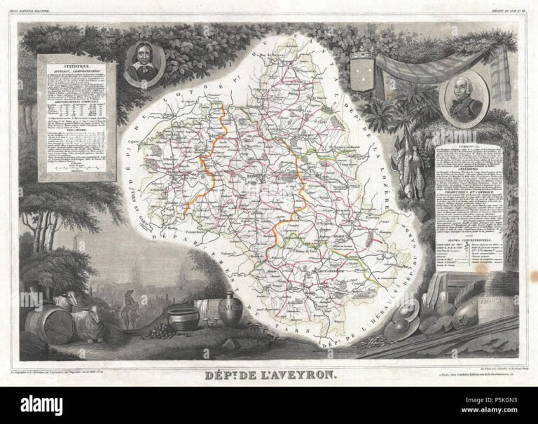 carte stylisee de laveyron avec offres demploi