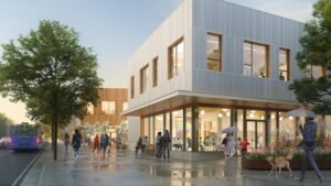 centre pole emploi moderne en ville