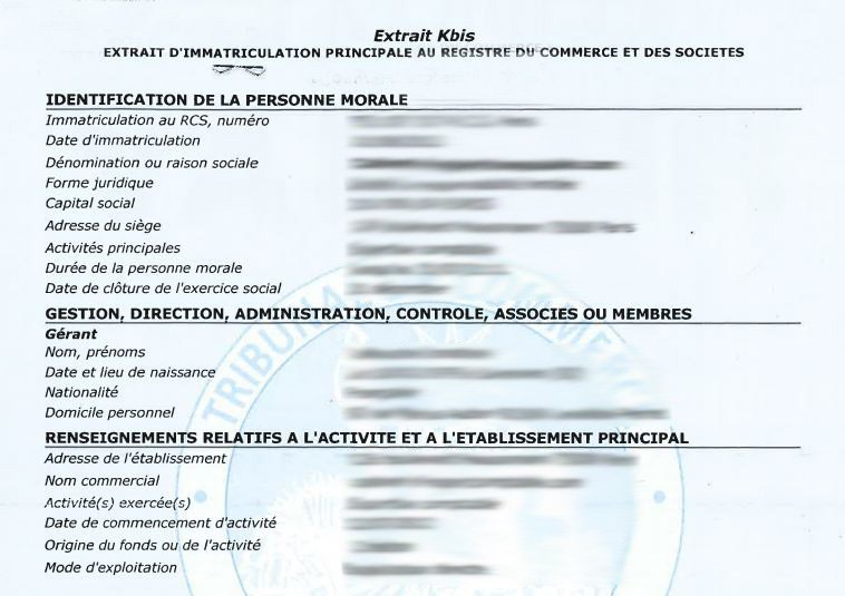 Où Trouver Le Numéro SIRET Sur Un Extrait Kbis Facilement 6 Où Trouver Le Numéro SIRET Sur Un Extrait Kbis Facilement