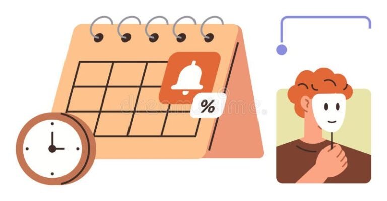 horloge et calendrier symbolisant preavis demarrage